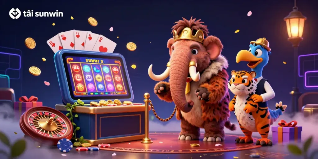 Engage in the casino atmosphere while browsing tải sunwin with luxurious 3D characters and vibrant game elements.