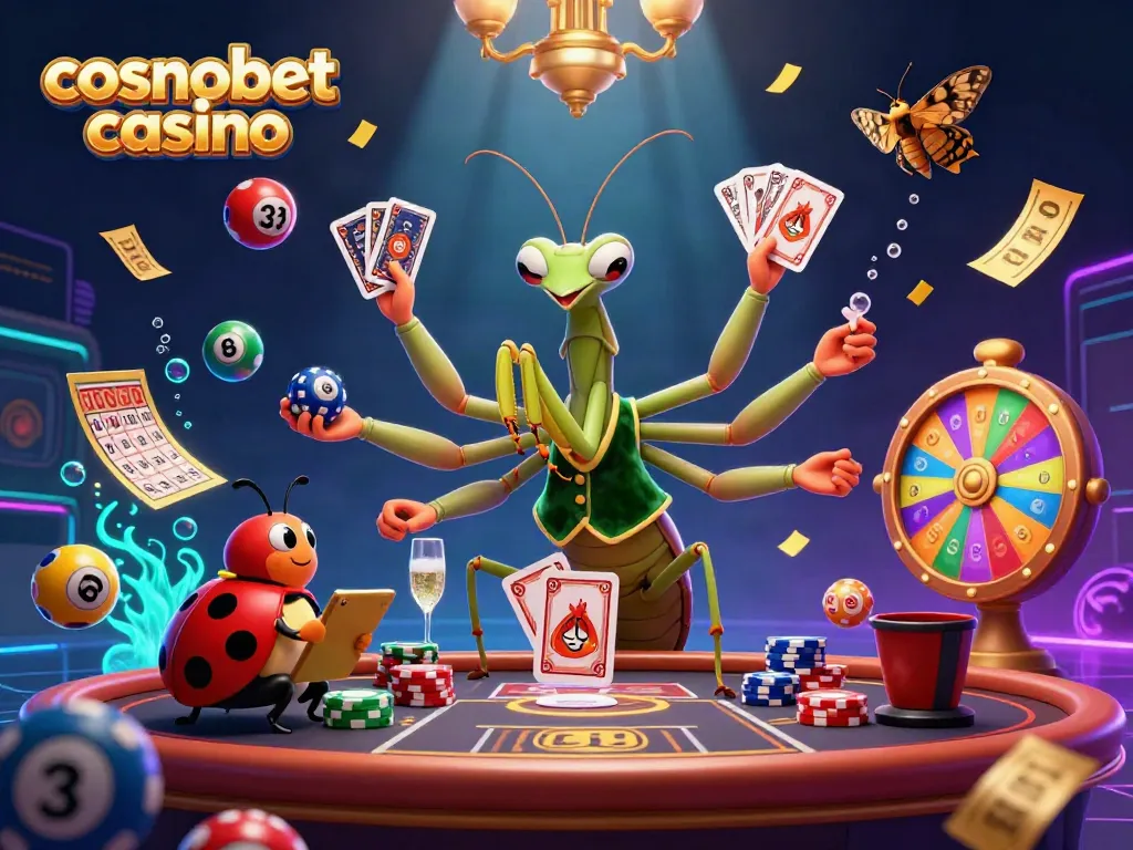 Experience the excitement at cosmobet casino with vibrant gameplay and festive elements.