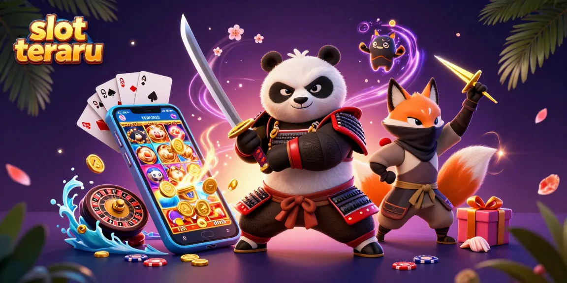 Experience the excitement of slot terbaru in a dynamic 3D scene with vibrant casino elements.